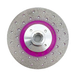 Double Sided Vacuum Brazen Cutting Grinding Disc With M14