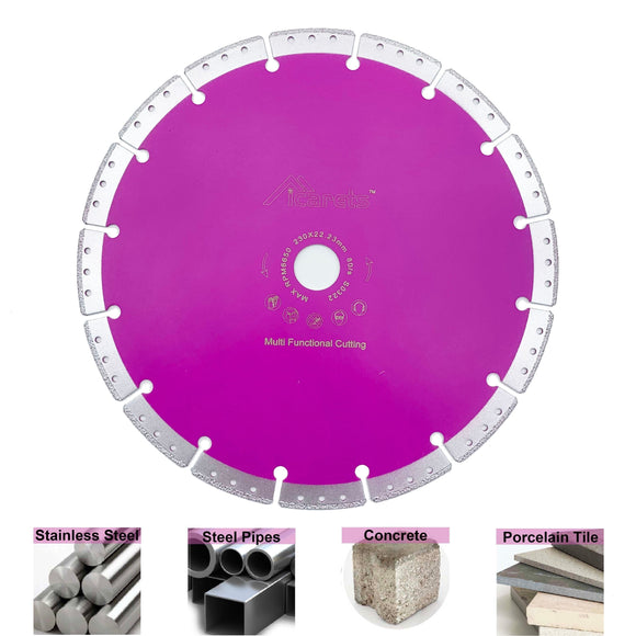 230mm Diamond Metal Cutting Disc